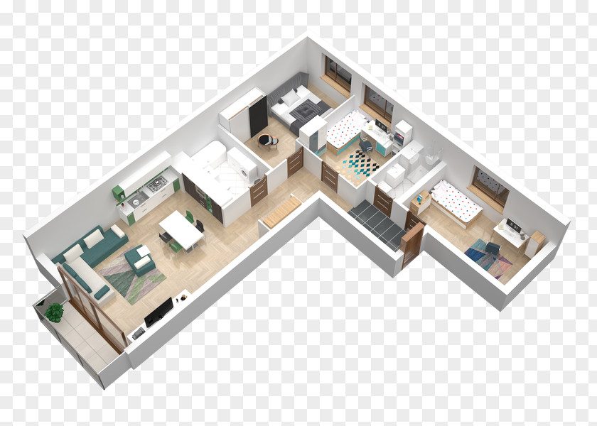 Design Floor Plan Angle PNG