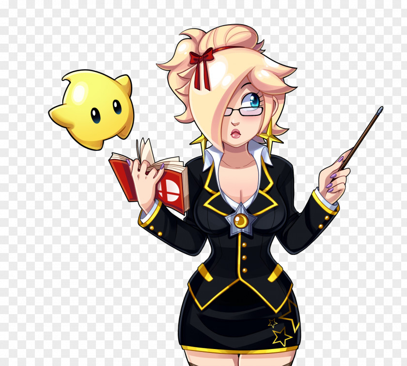 Painting Rosalina Fan Art PNG