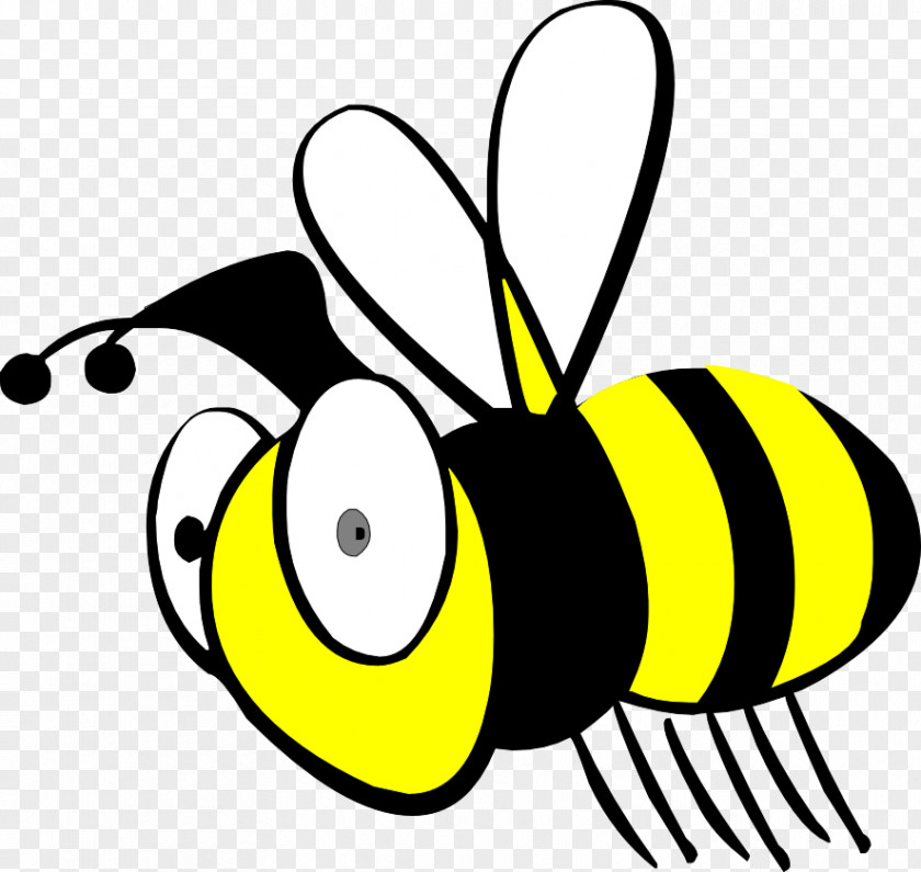 Q Version Of The Bee Honey Clip Art PNG