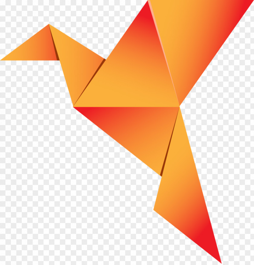 Firebird Origami Paper Line Angle PNG
