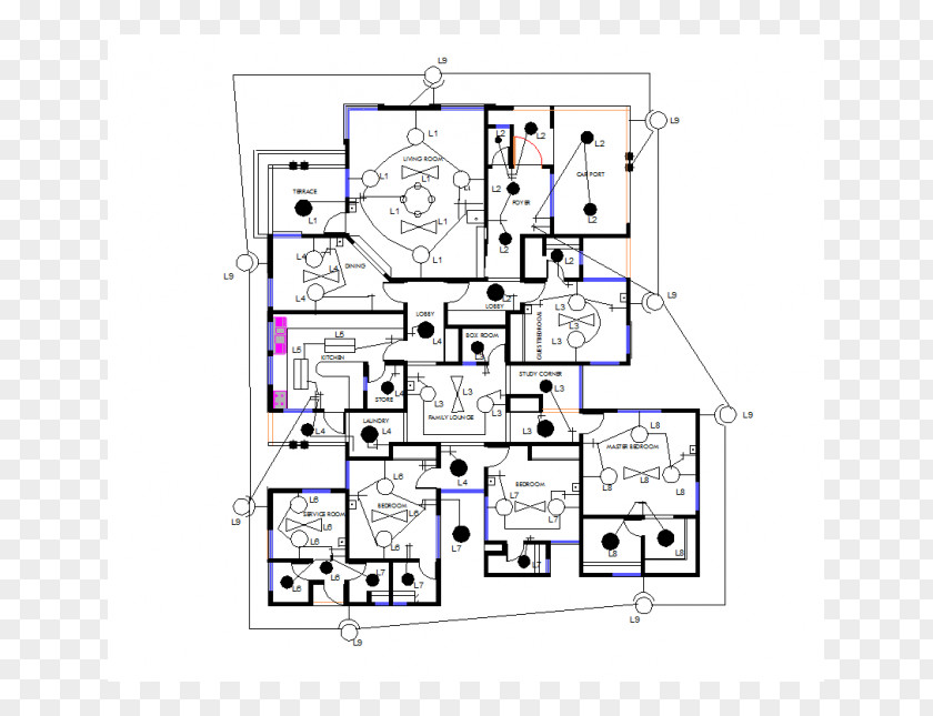 Jewellery Model Floor Plan Computer-aided Design Schematic PNG