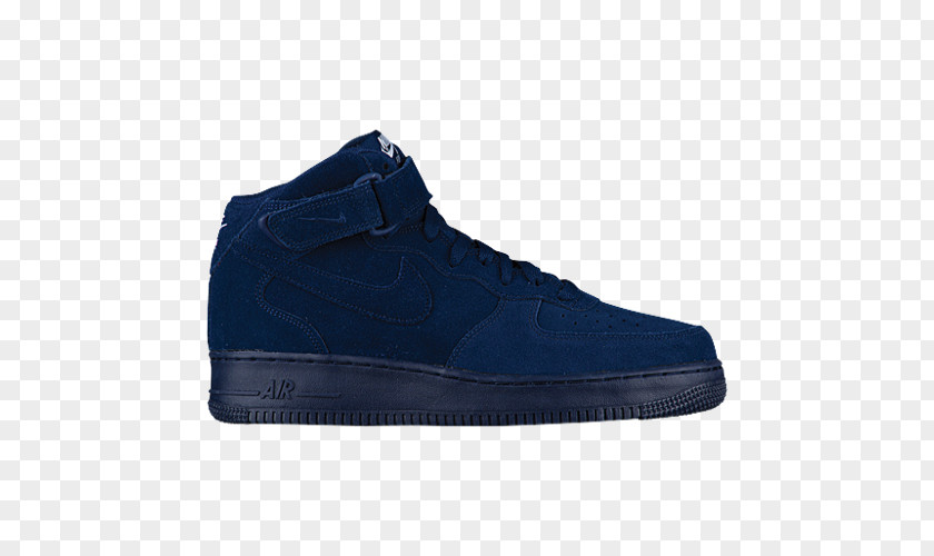 Nike Blue Sports Shoes Air Force 1 Mid 07 Mens PNG