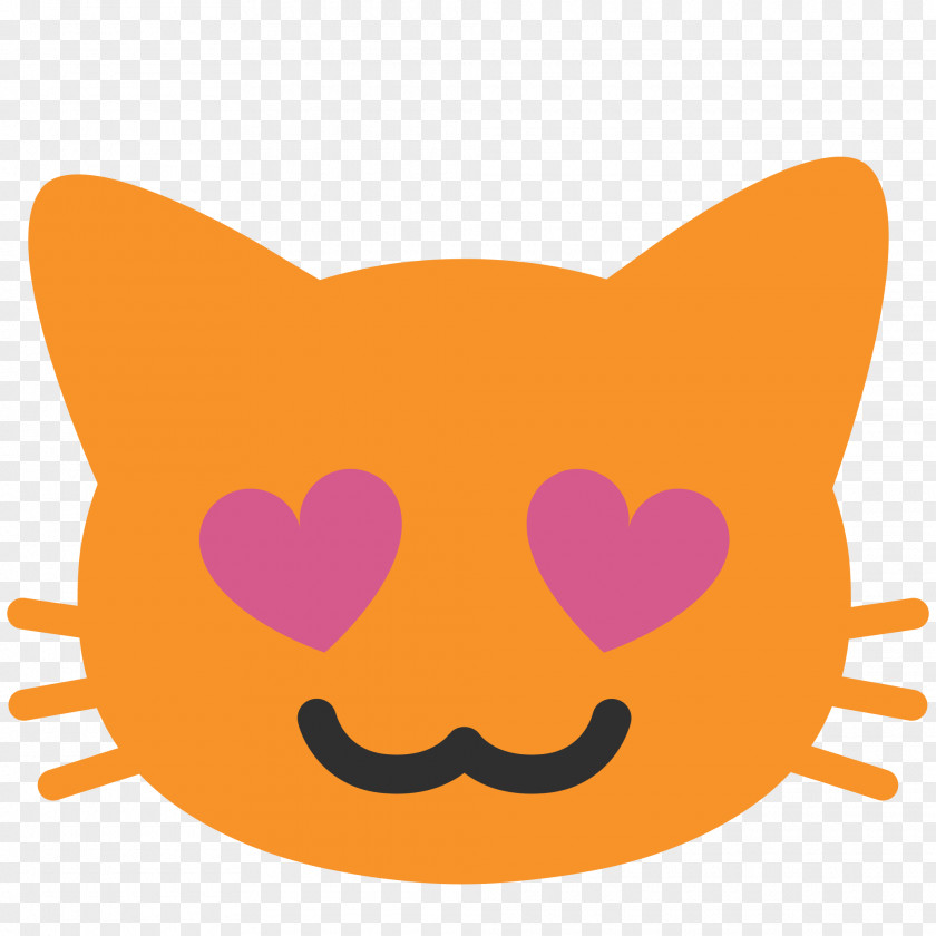 Smiley Cat Emoji Kitten Kaomoji Sticker PNG