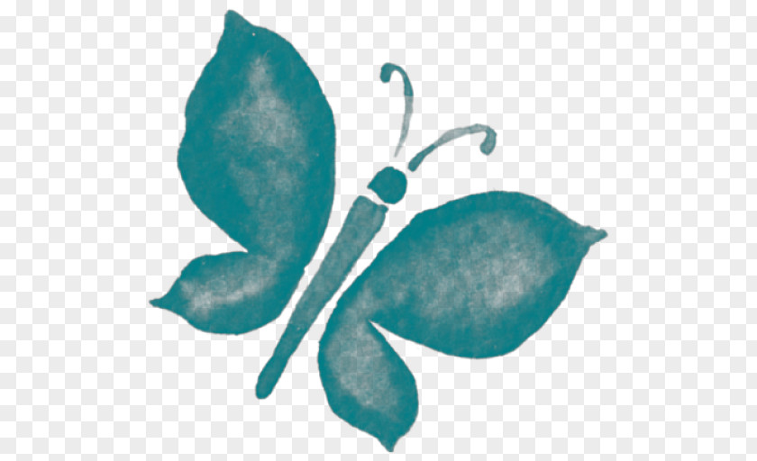 Leaf Petal Flower Font Turquoise PNG