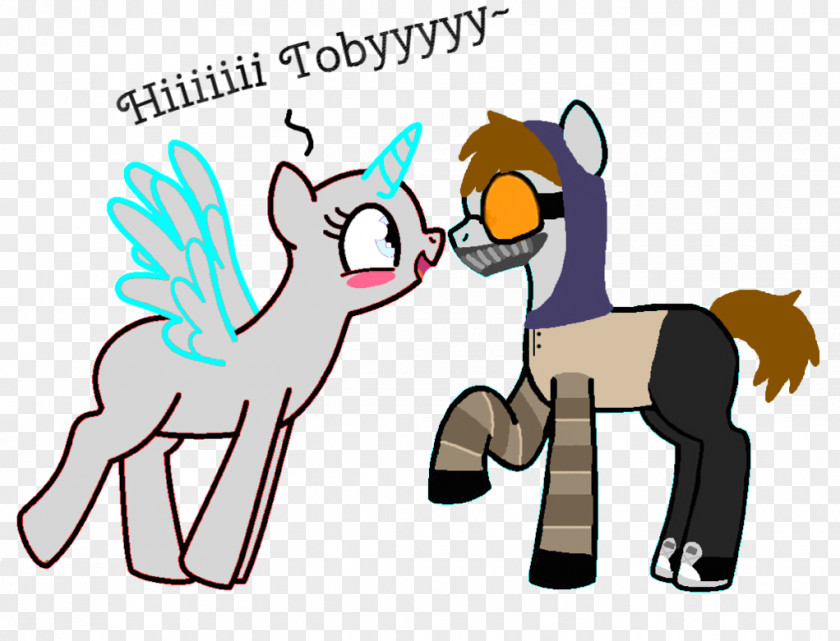 Ticci Toby Pony Horse Winged Unicorn Clip Art PNG