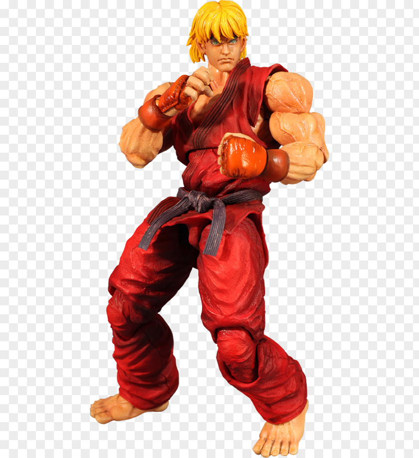 Toy Ken Masters Super Street Fighter IV Ryu Guile PNG