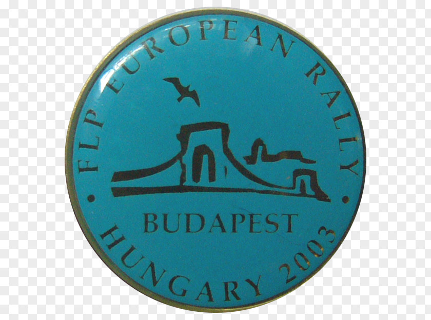 Budapest Turquoise Logo Font PNG