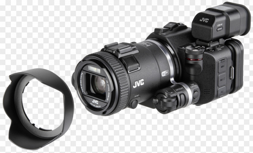Camera Lens Digital SLR Video Cameras JVC GC-PX100 PNG