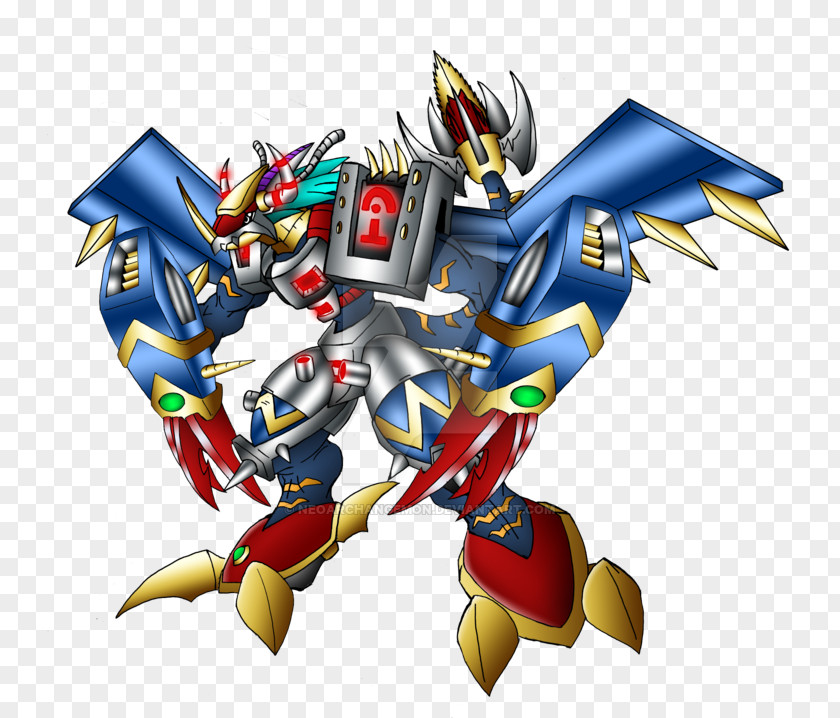 Digimon WarGreymon DigiXros Robot Character PNG