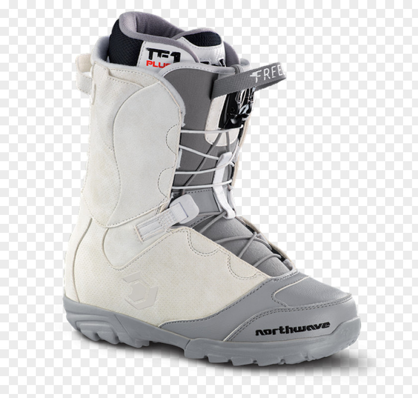 Grey Wave Dress Boot Shoe Snow Ski Boots PNG