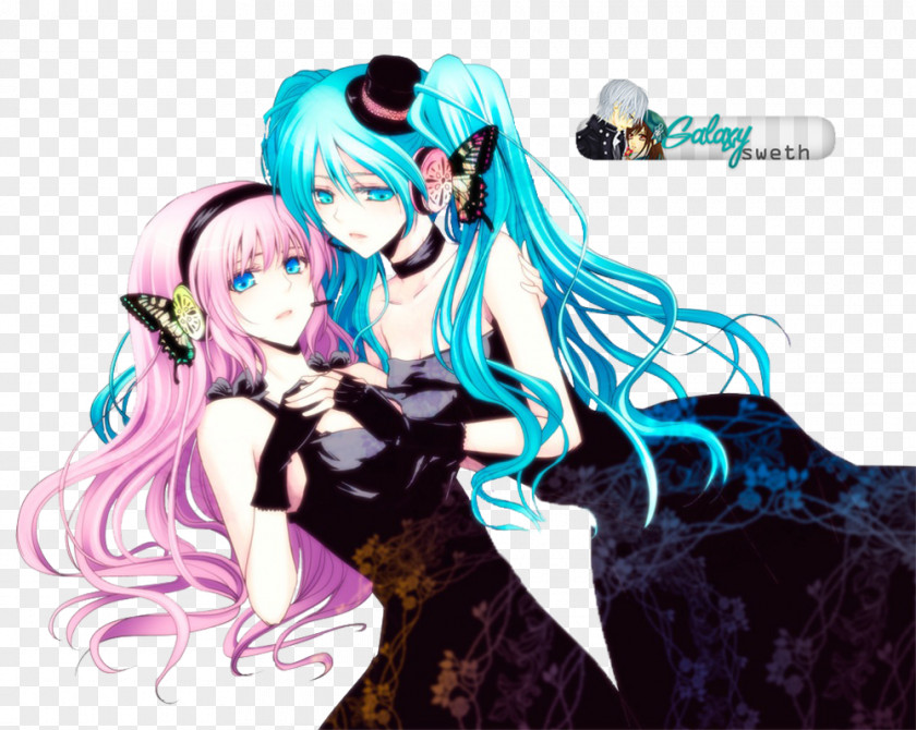 Hatsune Miku Megurine Luka Magnet Vocaloid PNG