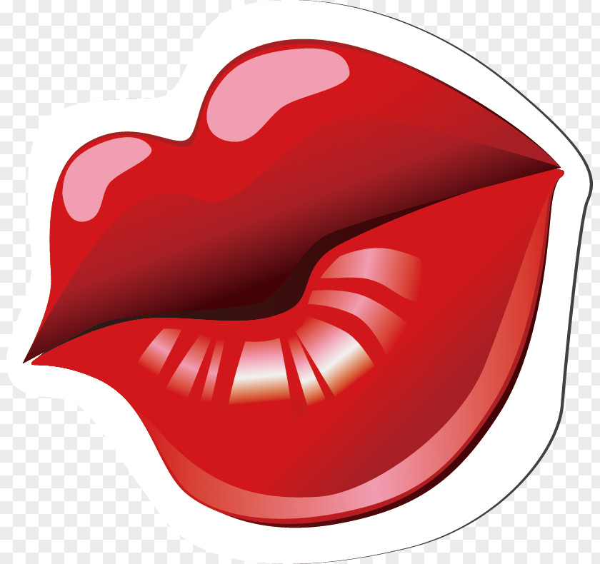 Lips Birthday Cake Greeting Card Happy To You Kiss PNG