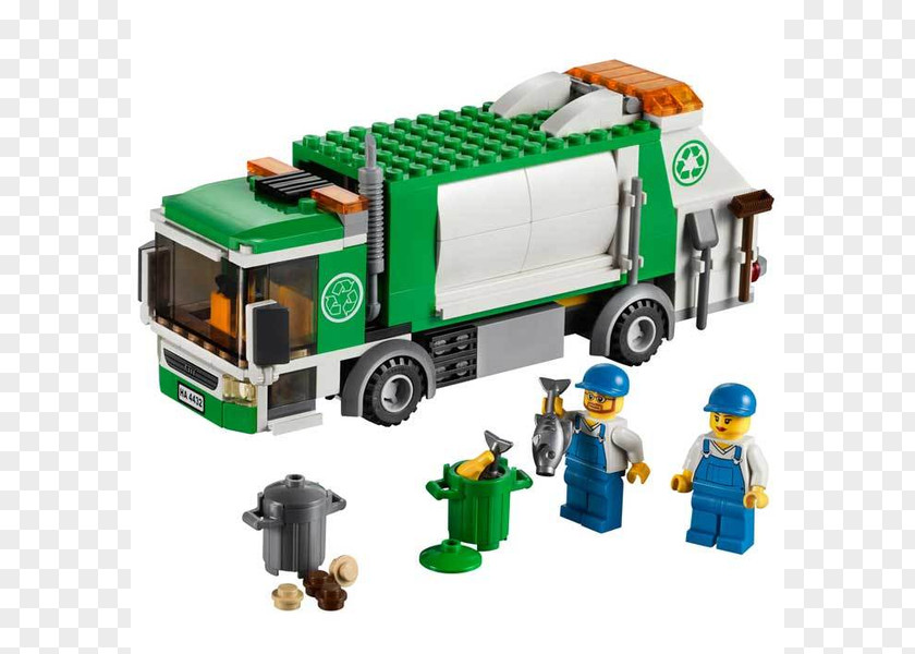 Truck LEGO 4432 City Garbage Waste PNG