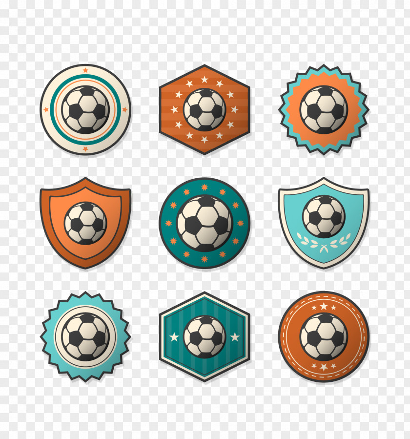 Vector Color Soccer Logo Nine Innovations PNG