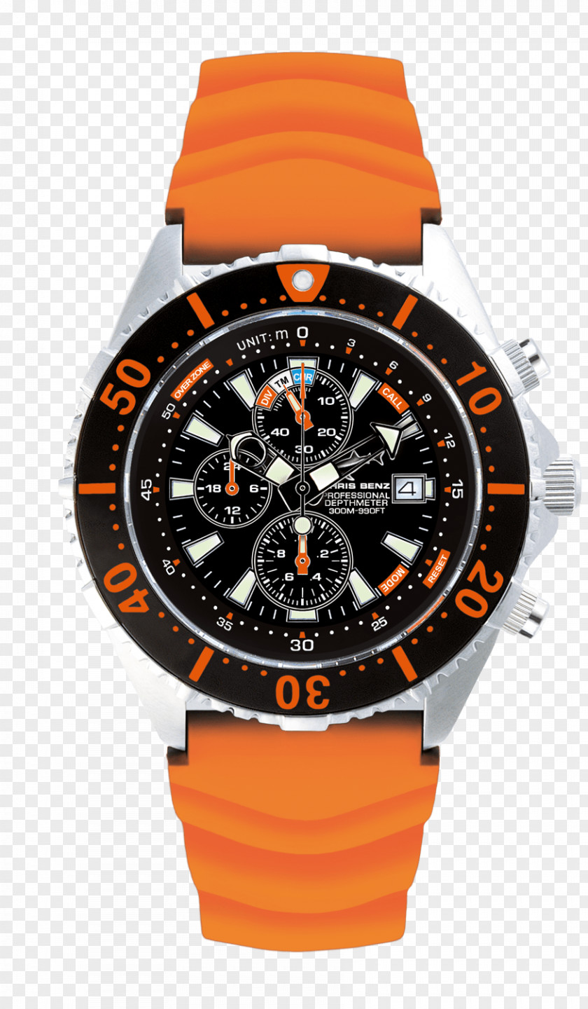 Watch Glycine Chronograph Diving Clock PNG