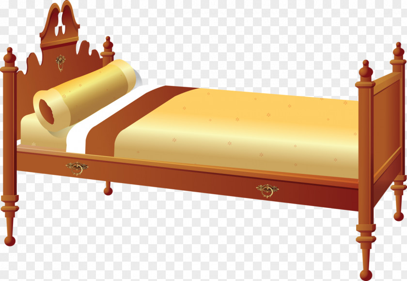 Bed Bedside Tables Furniture PNG