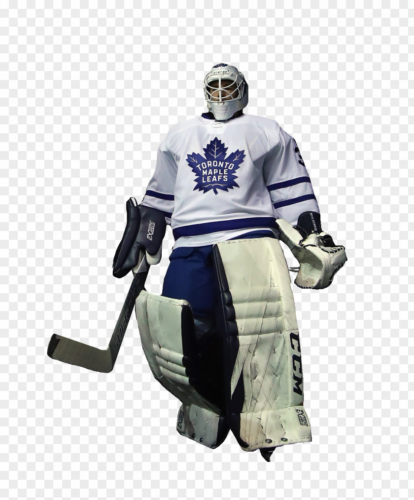 Curti Toronto Maple Leafs Ice Hockey Goaltender STXE6IND GR EUR PNG