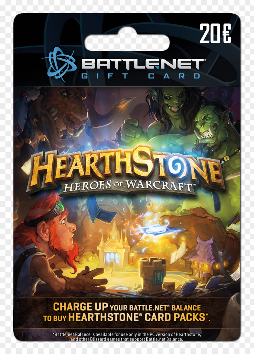 Hearthstone Gift Card Battle.net World Of Warcraft Blizzard Entertainment PNG