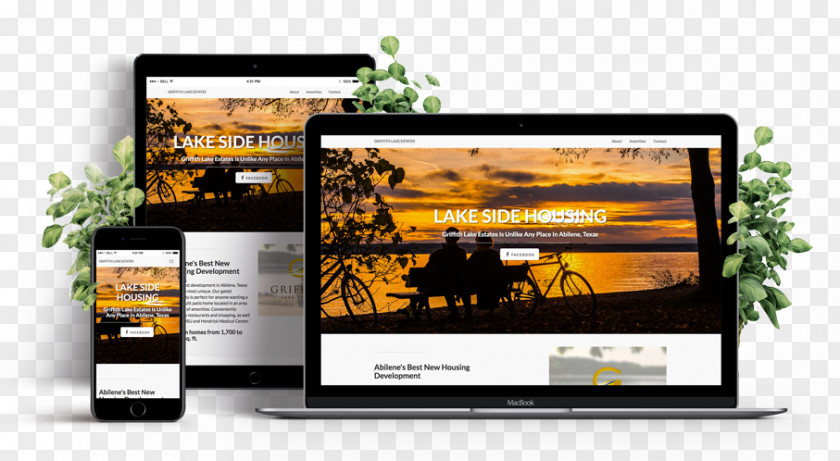 Web Design Responsive Page PNG