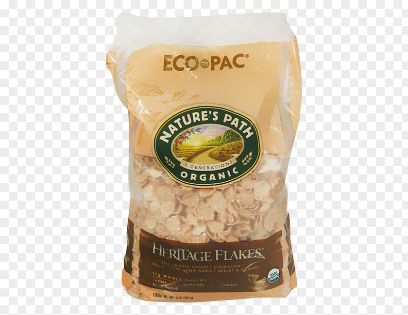 Breakfast Cereal Organic Food Nature's Path Oatmeal PNG