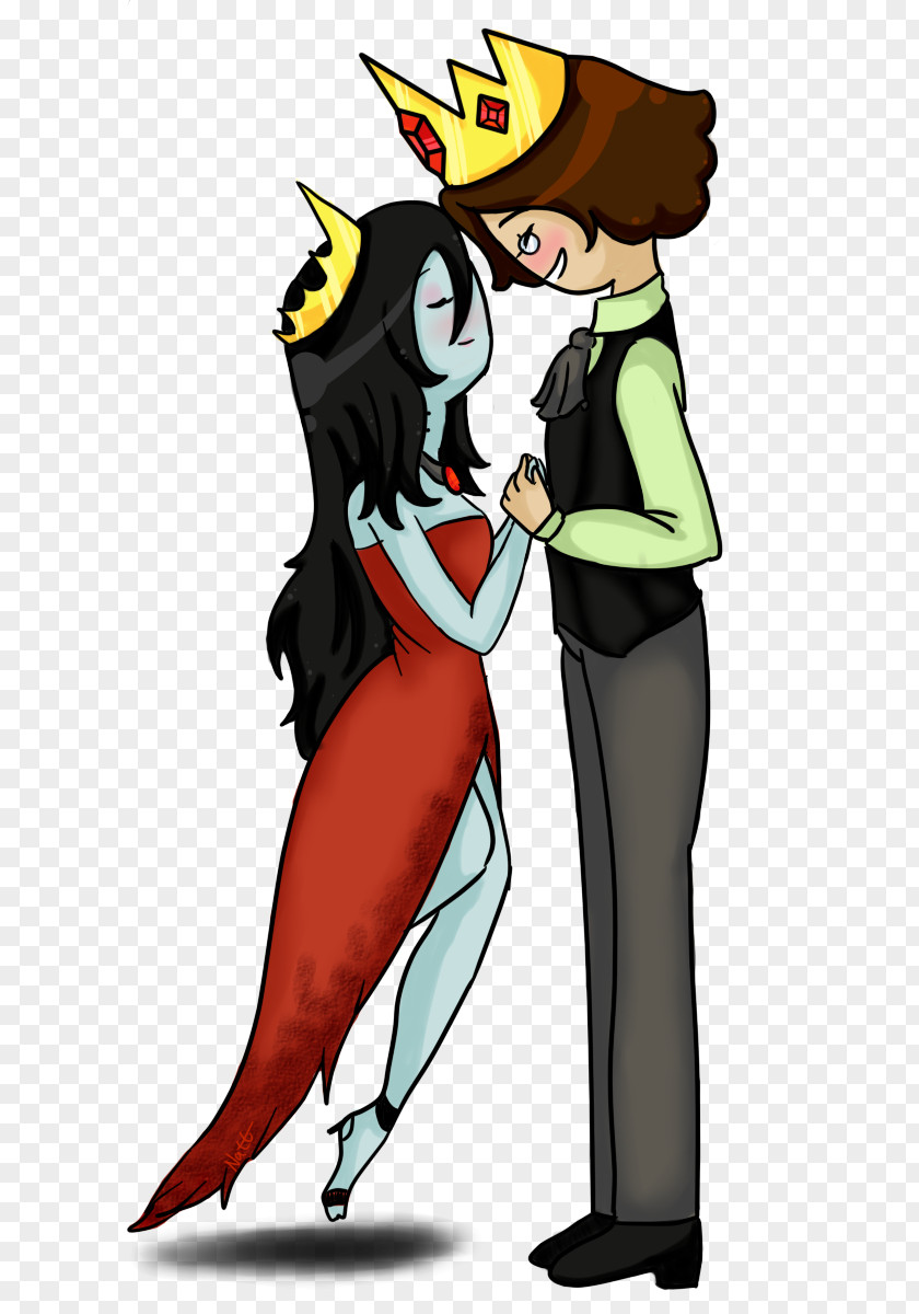 Cree Summer Ice King Marceline The Vampire Queen Simon & Marcy Fan Art PNG