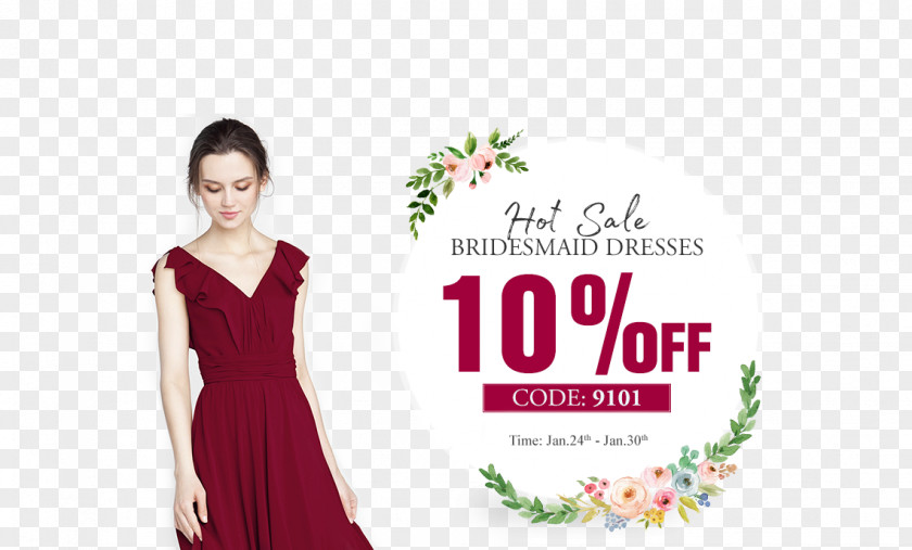 Dress Logo Maroon Font PNG