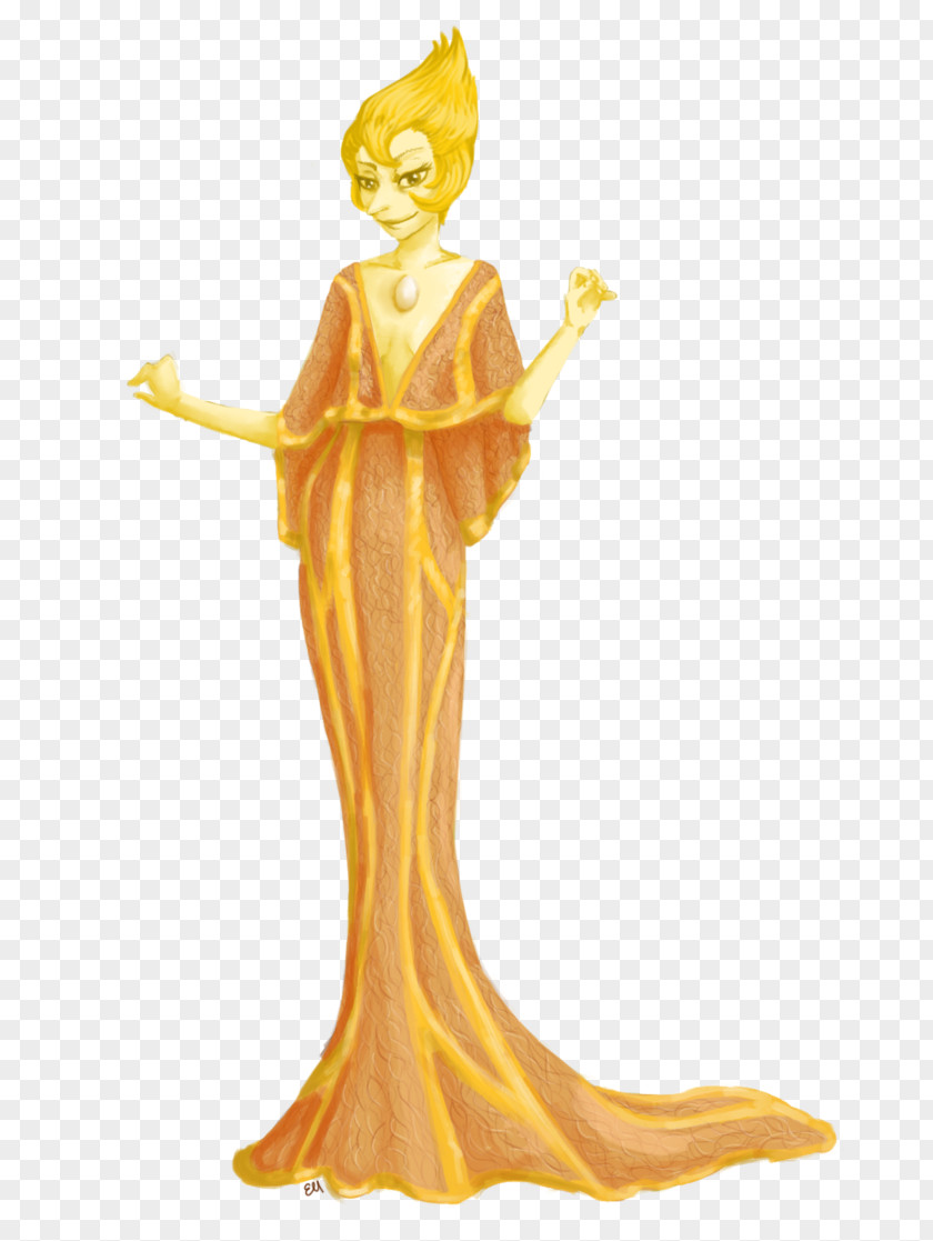 Haute Couture Fairy Art Costume Design Figurine PNG