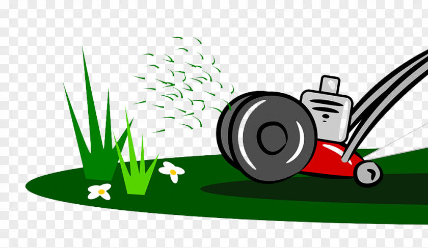 Lawn Guy Mowers Vector Graphics Image PNG