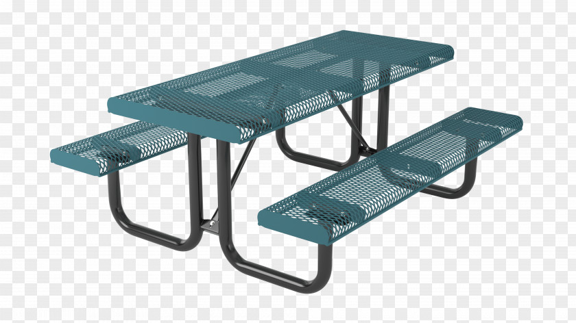 Picnic Table Top Bench Plastic Lumber PNG