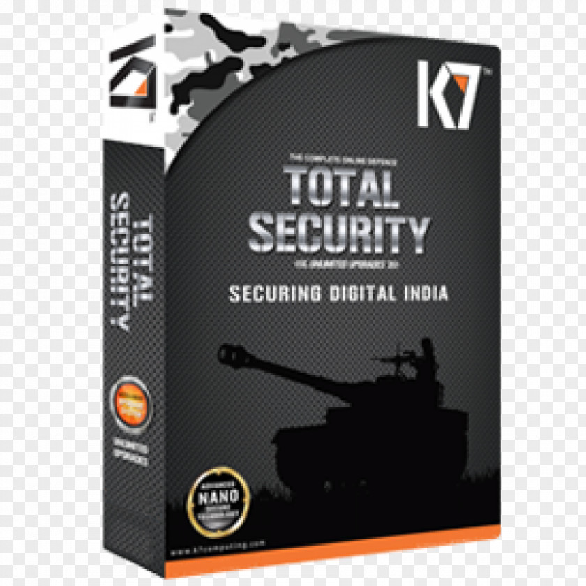 AADHAR 360 Safeguard K7 Total Security Antivirus Software Computer Product Key PNG