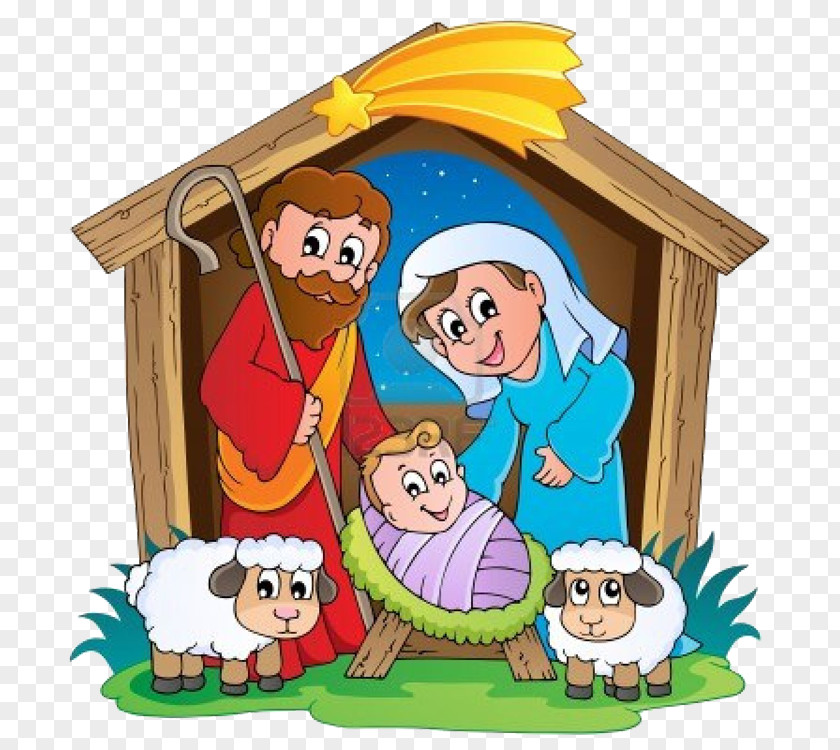 Christmas Drawing Nativity Of Jesus PNG