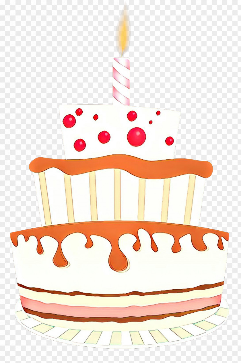 Dessert Baked Goods Birthday Candle PNG