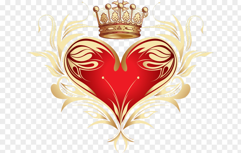 Heart Animaatio Gold PNG
