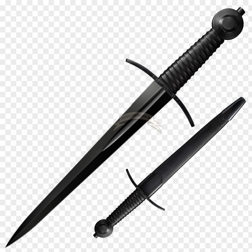 Knife Rondel Dagger Cold Steel Sword PNG