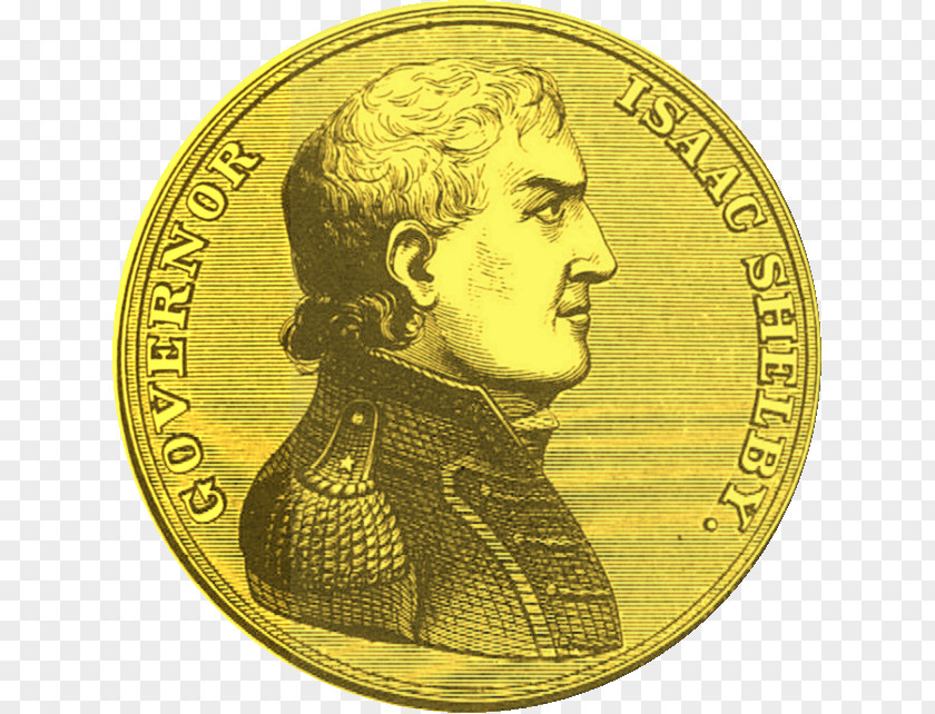 Medal Battle Of The Thames War 1812 Gold Coin PNG