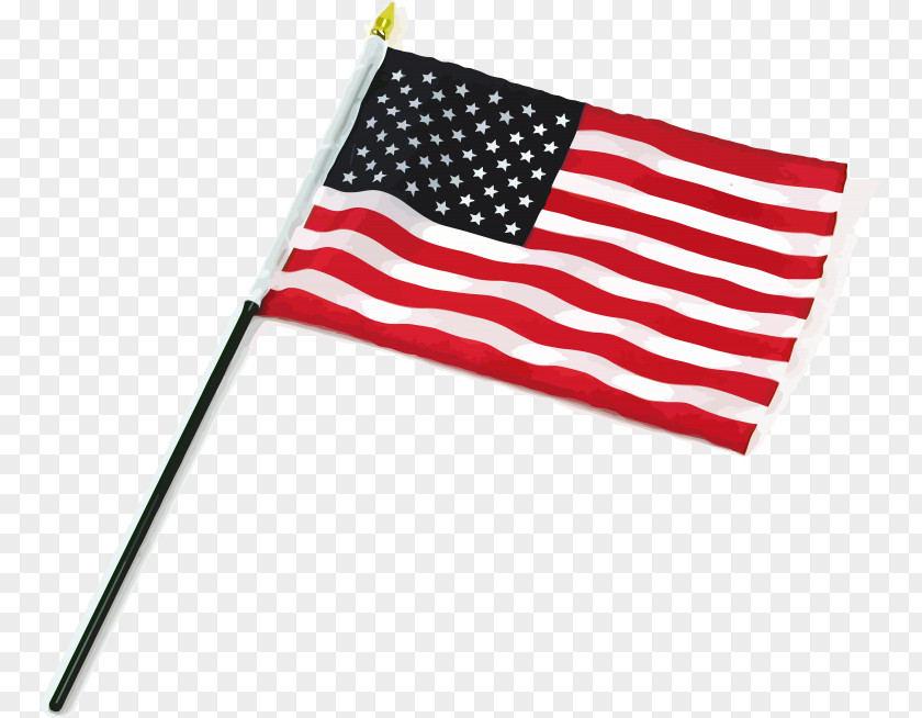 United States Flag Of The Flagpole Independence Day PNG