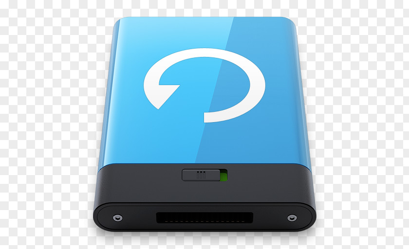 Blue Backup W Electronic Device Gadget Multimedia PNG