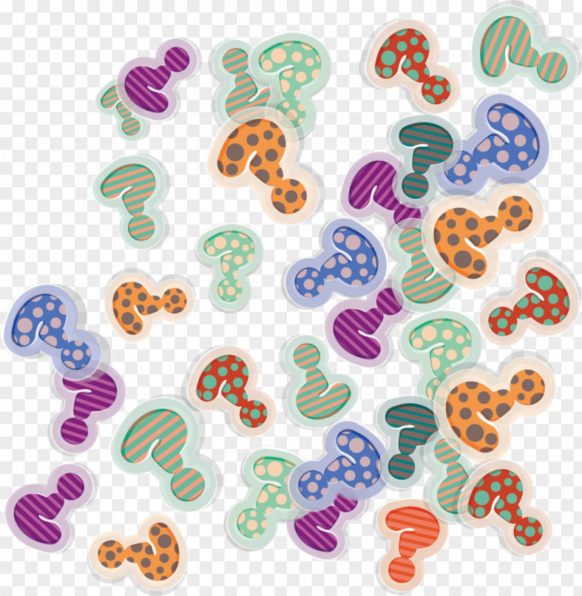 Candy Question Mark Wallpaper PNG