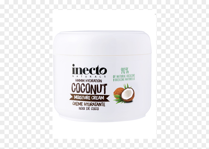 Coconut Cream Lotion Oil Moisture PNG