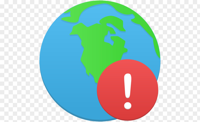 Globe Warning Blue Area Sky Symbol PNG