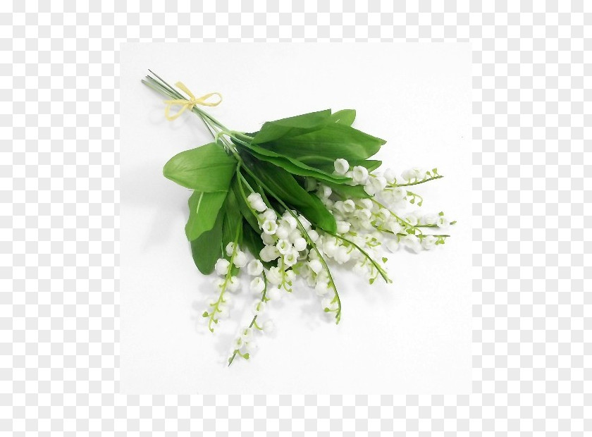 Lily Of The Valley Flower Bouquet Artificial Silk PNG