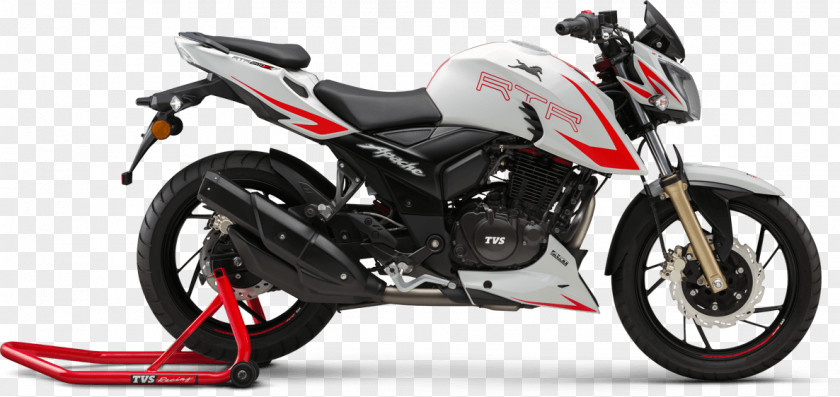 Motorcycle TVS Apache Motor Company Suspension Fuel Injection PNG