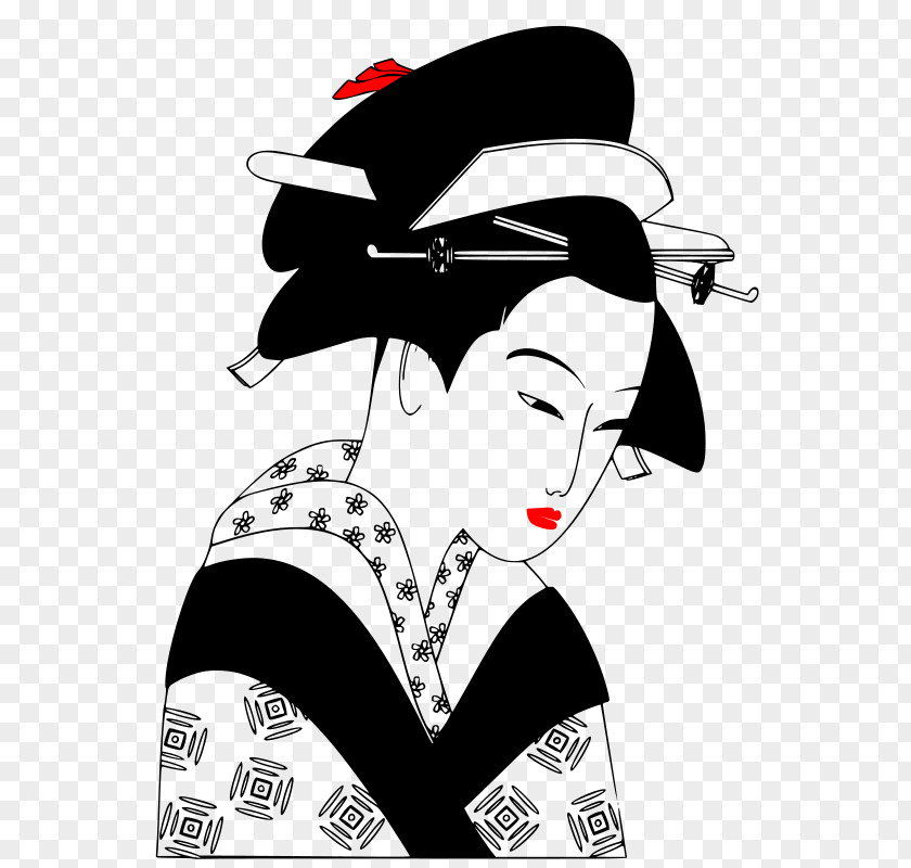 Ancient Woman Japan Clip Art PNG