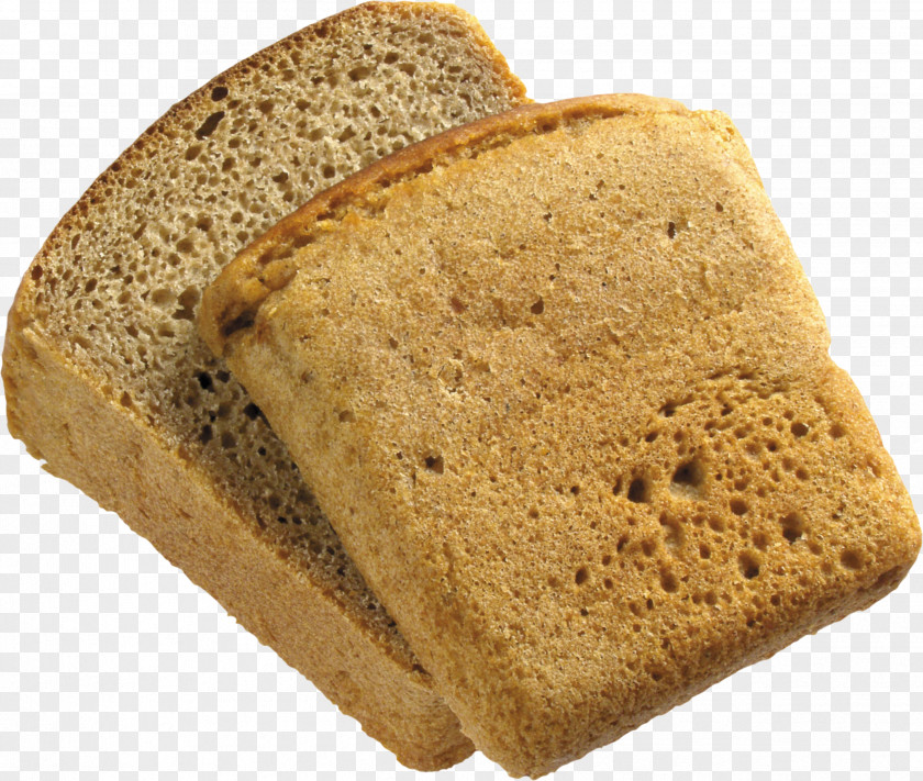 Bread Image Toast Graham Rye Zwieback PNG