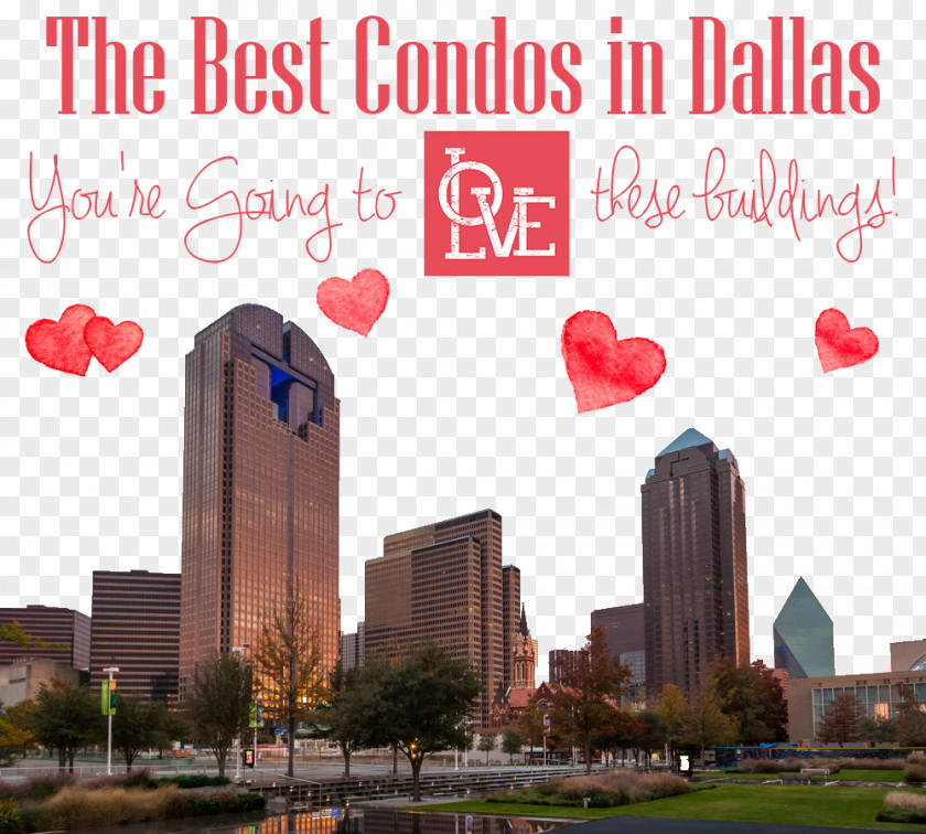 Dallas Texas Downtown Building Hotel Best Drive Condominium PNG