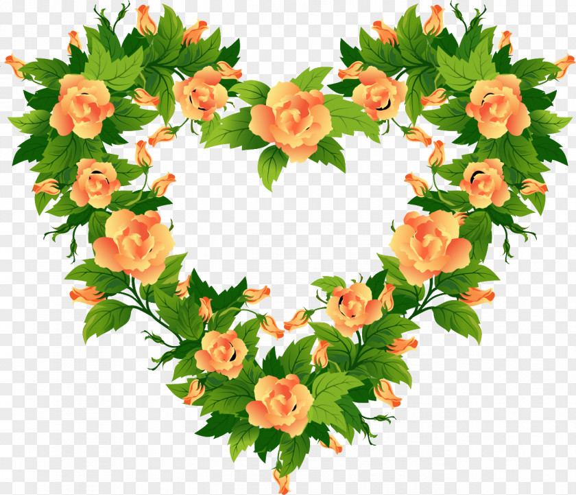 Flower Wreath Floral Design Rose PNG