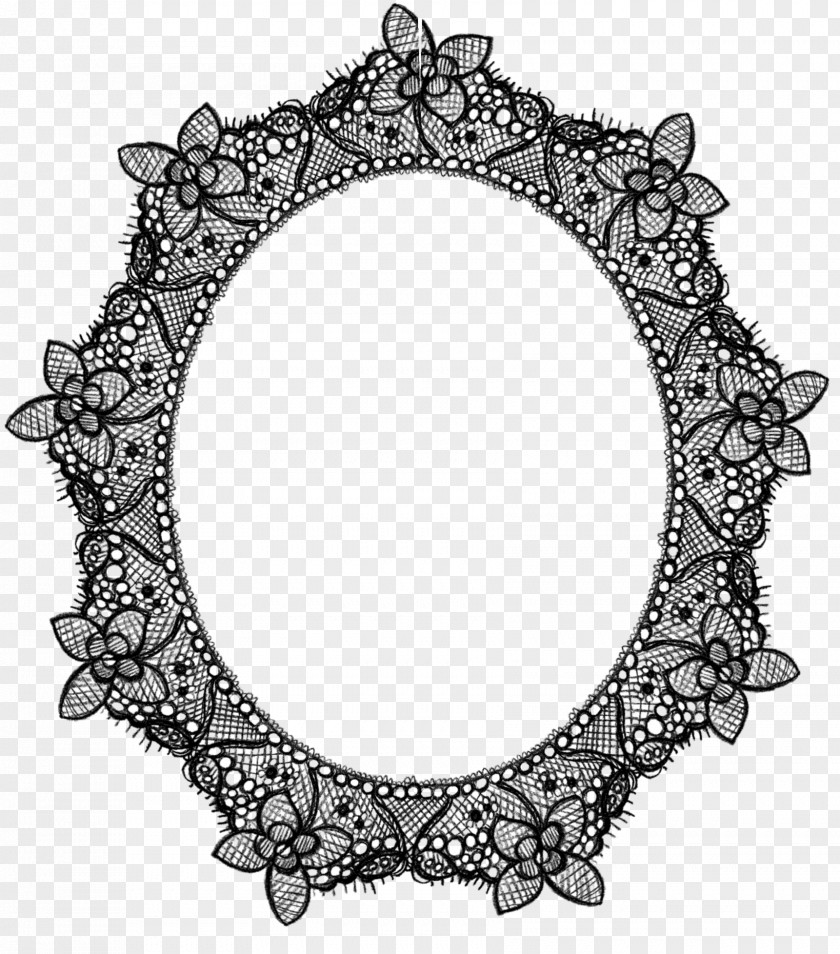Hand-painted Vintage Lace Picture Frames Image File Formats PNG