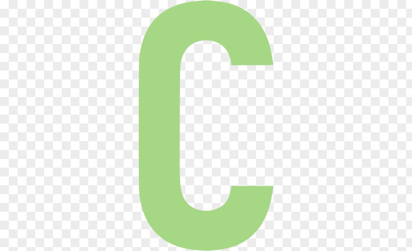 Letter C Logo Brand Green Pattern PNG