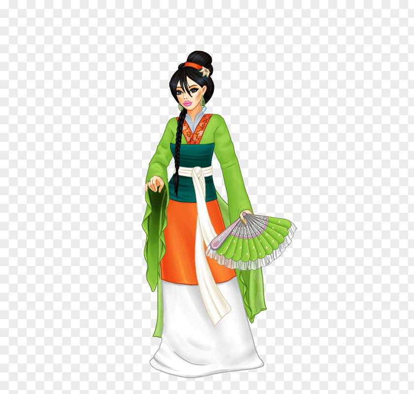 Li Shang Geisha Figurine Character PNG