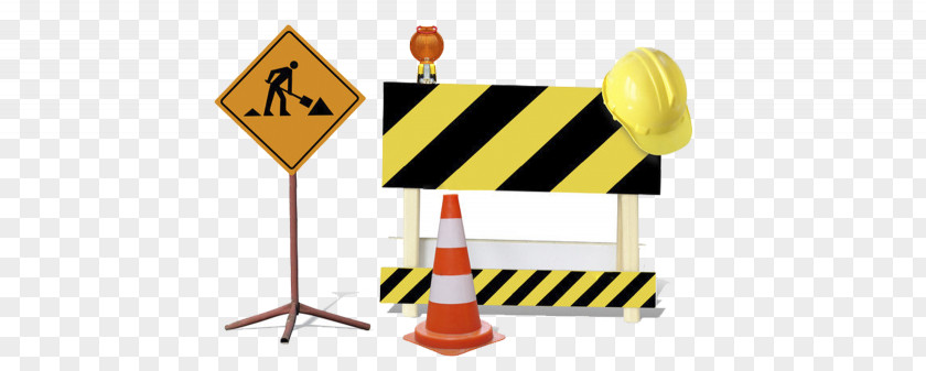 Road Traffic Sign Barrier Safety PNG